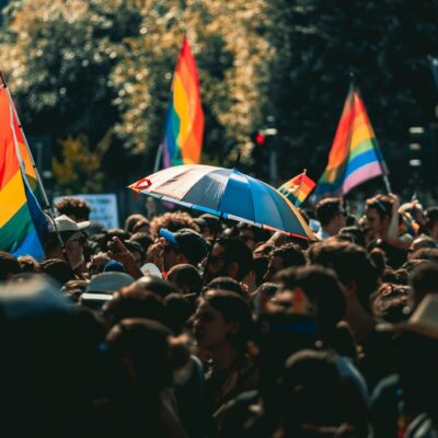 photography of people gathering near outdoor during daytime